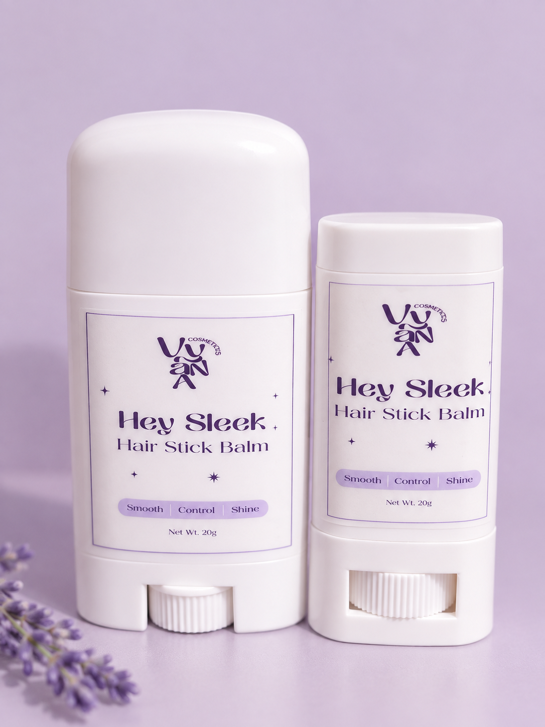 Hair sleek wax