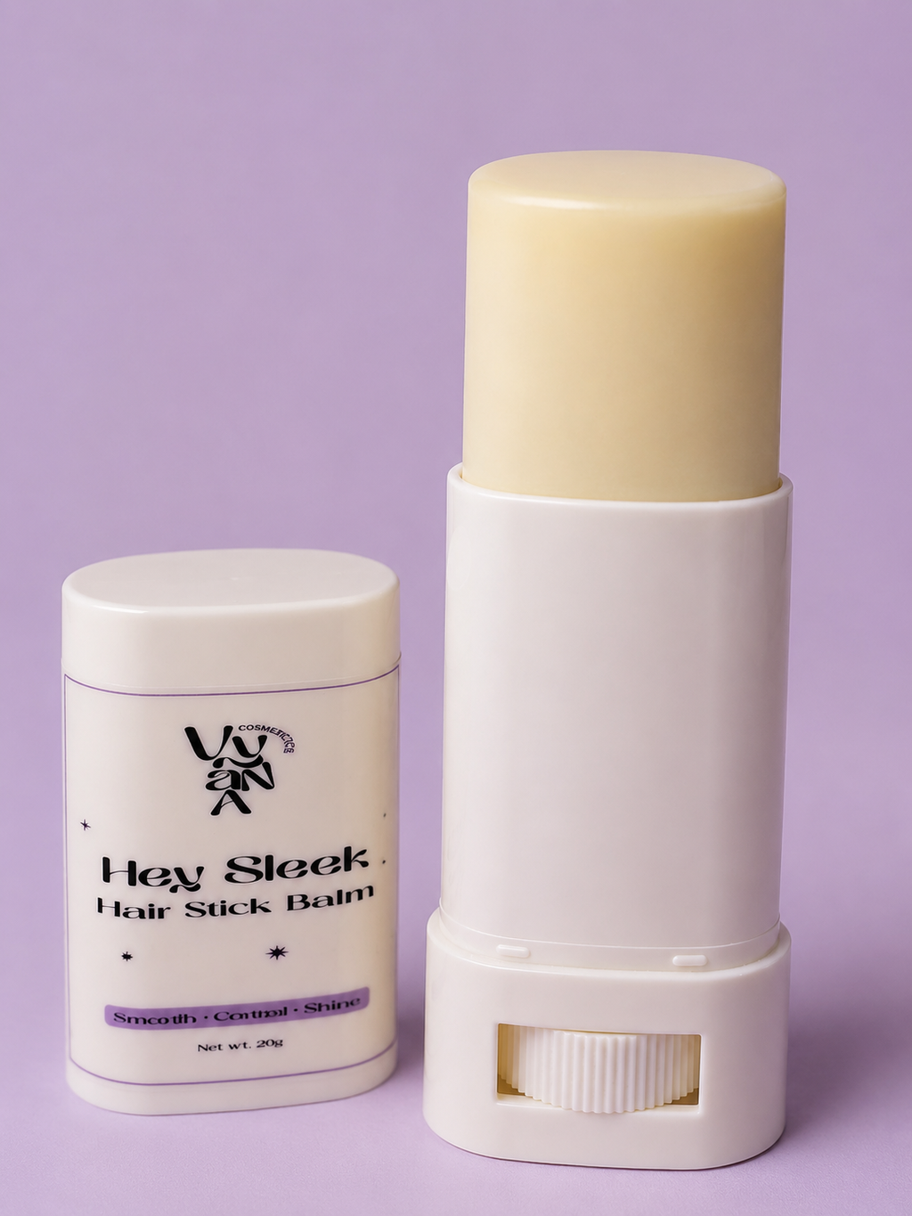 Hair sleek wax